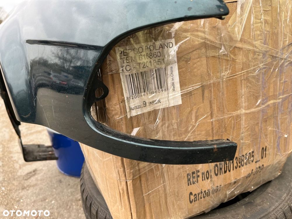 bmw e38 błotnik prawy przód przedni 324/6 Oxfordgruen do malowania - 2