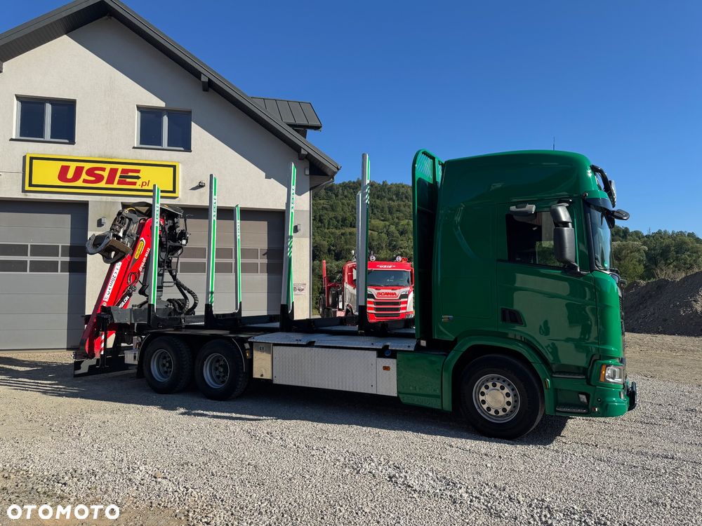 Scania R500 Do drewna drzewa stosu kłody EPSILON M12Z - 5