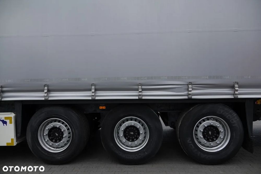 Schmitz Cargobull FIRANKA / STANDARD / OŚ PODNOSZONA / KOSZ NA PALETY - 24