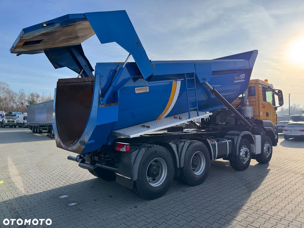 MAN TGS 35.480 8x4 HYDROKLAPA  IMPORT FRANCJA - 5