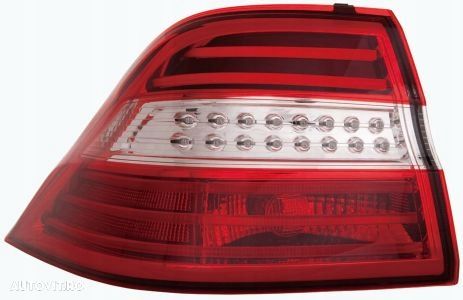 Lampa spate, stop Mercedes Clasa ML (W166), 11.11-09.15, spate, fara suport bec, cu led, exterior, 1669063301; A1669063301, stanga/dreapta - 1