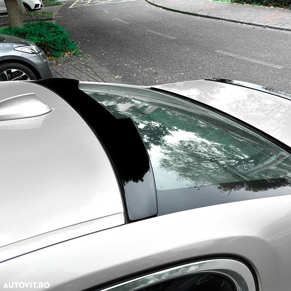 Eleron Luneta Lip Spoiler Geam BMW Seria 7 F01, Model M4, Negru Lucios - 7