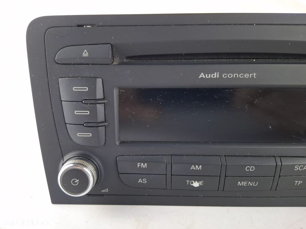 Radio Radioodtwarzacz Audi Concert 8P0035186P Audi A3 8P - 3