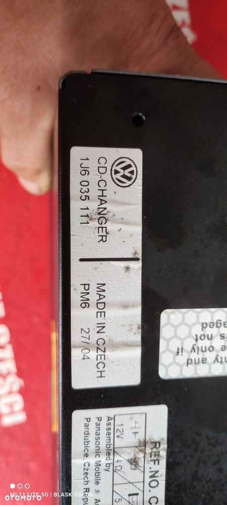 Zmieniarka Płyt CD Skoda SuperB 1.9 Manual 2004 Blask Gołdap - 6