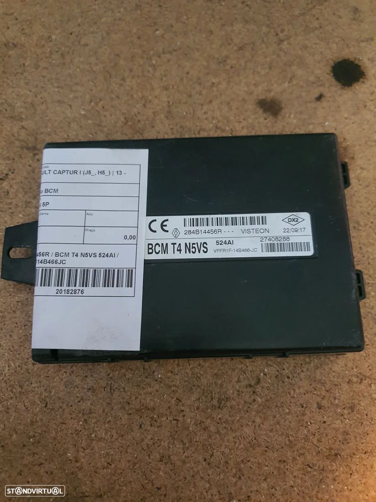 MODULO BCM RENAULT CAPTUR / 284B14456R