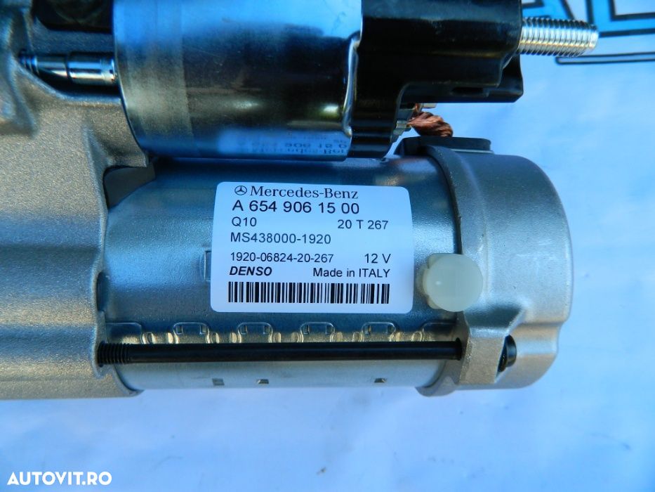 Electromotor Starter Mercedes w205,W213,W447,W907,W238 cod A6549061500 - 3