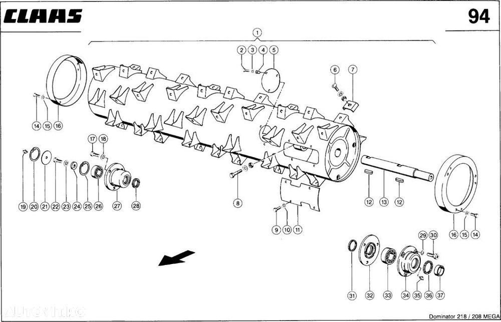 Claas accelerator MEGA - 1
