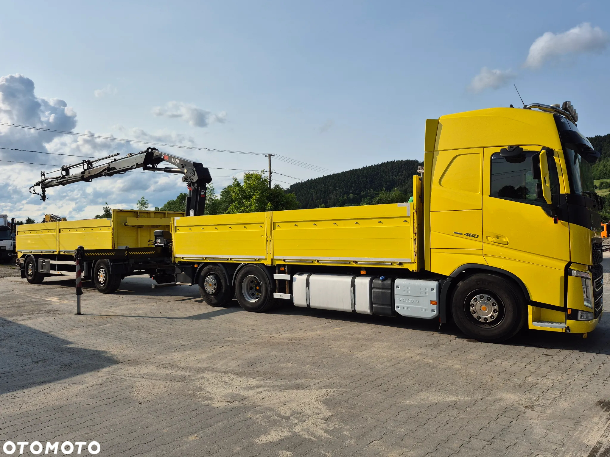 Volvo ZESTAW VOLVO 460 +HIAB 211EP-3 HIDUO +ROTATOR +PRZYCZEPA - 20