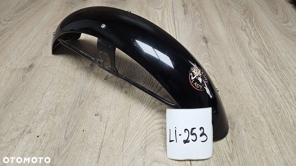Przedni Błotnik Motocyklowy Metalowy Custom Retro - 1