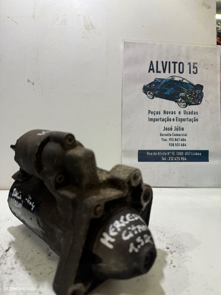 Motor arranque Renault Mercedes Nissan Dacia Ref: 273001073r Clio 4 Citan Kangoo - 1