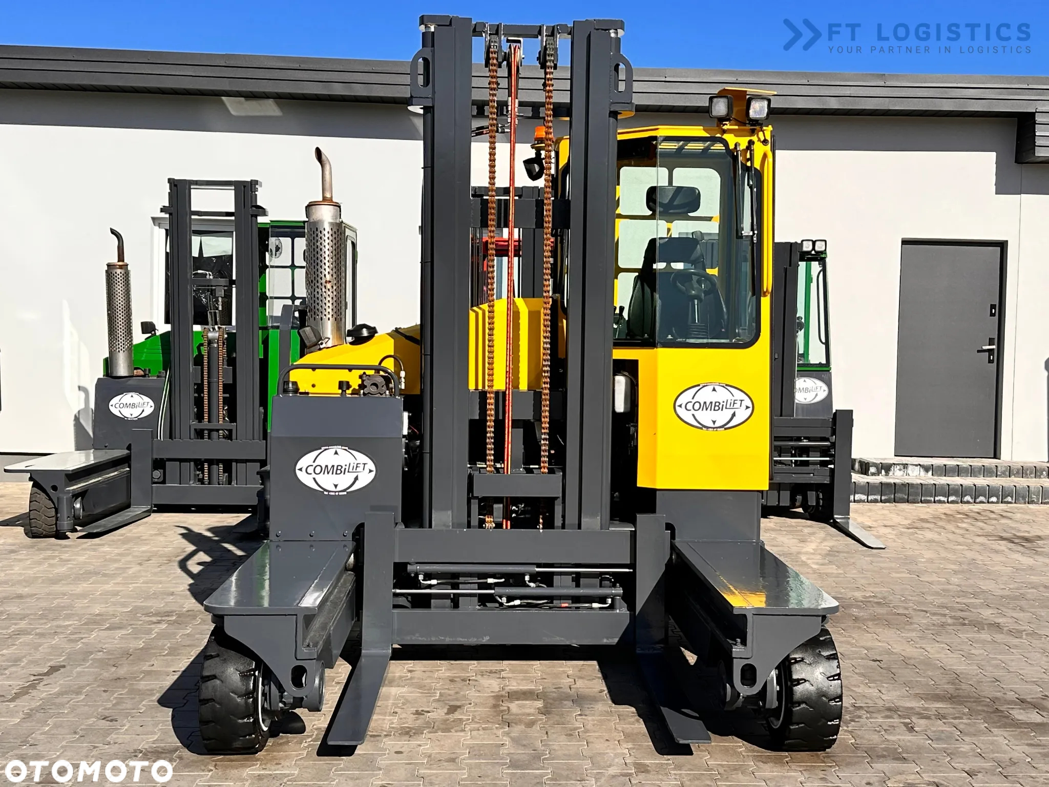 Combilift C4000 / LPG / DUPLEX / 4100MM / WAGA / PRZESÓW WIDEŁ / JAK NOWY - 6
