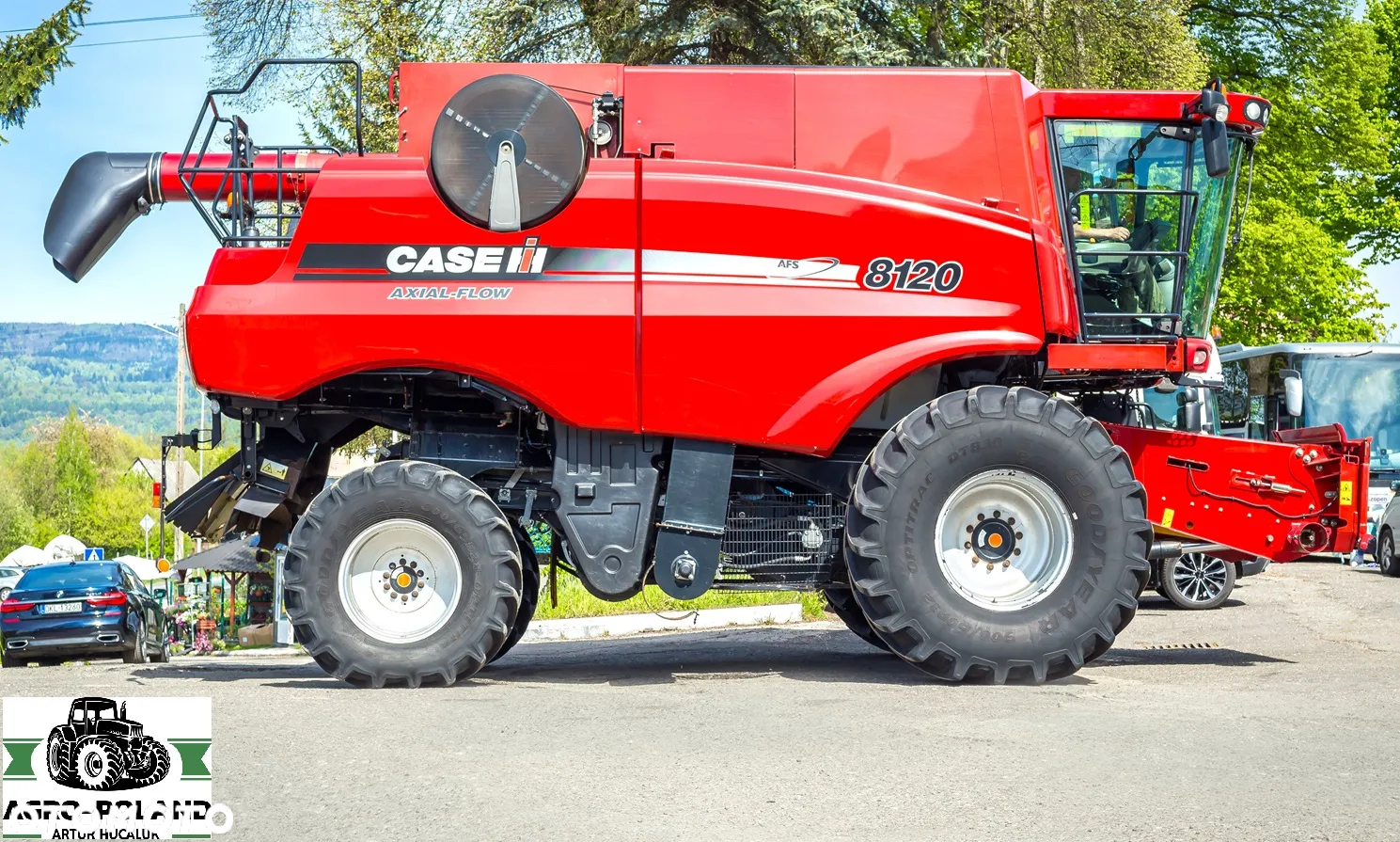 Case IH 8120 - 2009 ROK - 2083/2634 h + CASE VARIO - 7,32 M - GPS - POZIOMOWANIE - WAGA - 5