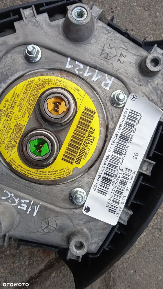 Poduszka powietrzna Airbag kierownicy Mercedes A170 W169 - 3