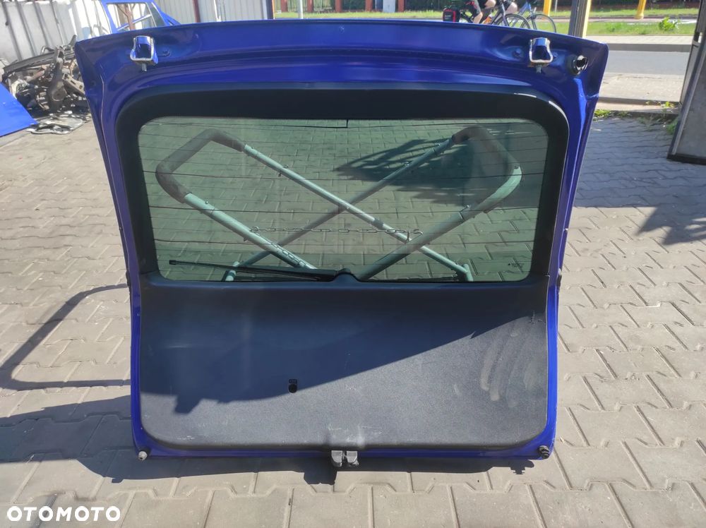 KLAPA BAGAŻNIKA TYLNA TYŁ SZYBA SKODA OCTAVIA 2 KOMBI 1Z9 4590 NIEBIESKA KOMPLETNA WYSYŁKA !!!! - 14