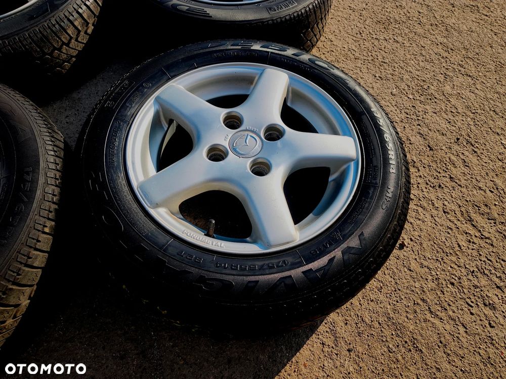 4x108 Felgi Aluminiowe Alufelgi Oryginalne 14 Koła Całoroczne Wielosezonowe FORD FIESTA MK4 mk6 MK7 PUMA COURIER KA II 2 KA+ FUSION FOCUS MK1 MAZDA 2 7mm Legnica ALU-RAD 175/65 - 9