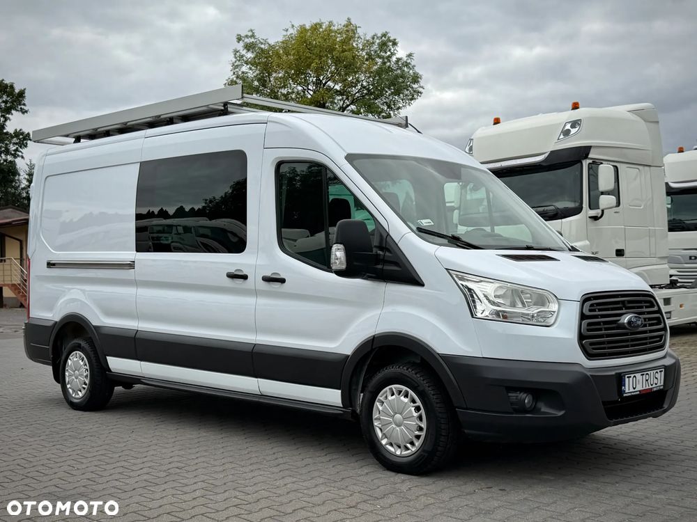 Ford TRANSIT L3H2 / 6 OSÓB / SALON POLSKA / BEZWYPADKOWY / 2.2 125KM / SUPER STAN - 8