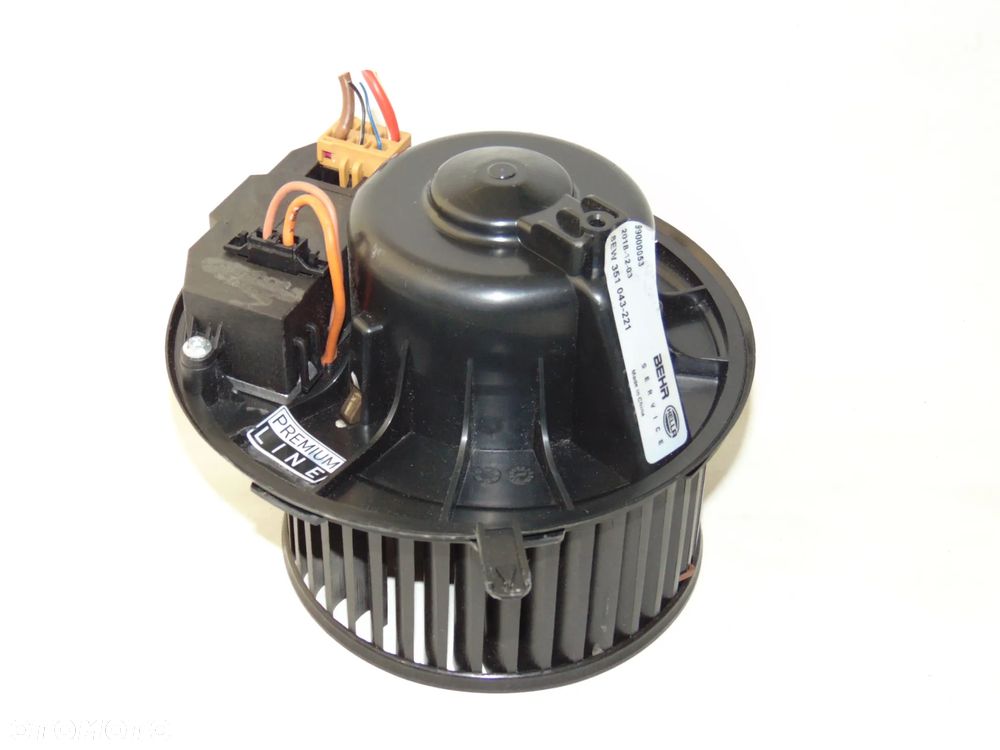 Dmuchawa wentylator nawiewu nagrzewnicy + moduł rezystor Audi A3 8P VW Volkswagen Passat B6 Golf 5 V Touran I Caddy 3 III Jetta EUROPA - 2