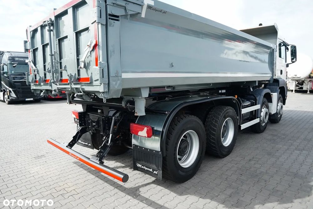 MAN TGS 35.420 / 8X4 / WYWROTKA 2 STRONNA - 6 M / HYDROBURTA / HYDROKLAPA /  BORDMATIC / EURO 6 - 23