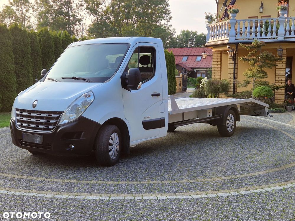 Renault Master 2.3 150 AUTOLAWETA+nowy najazd 5,10+wciągarka 8ton+poduszki pod resor+paiery na przewóz aut+OKAZJA+auto gotowe do pracy - 8