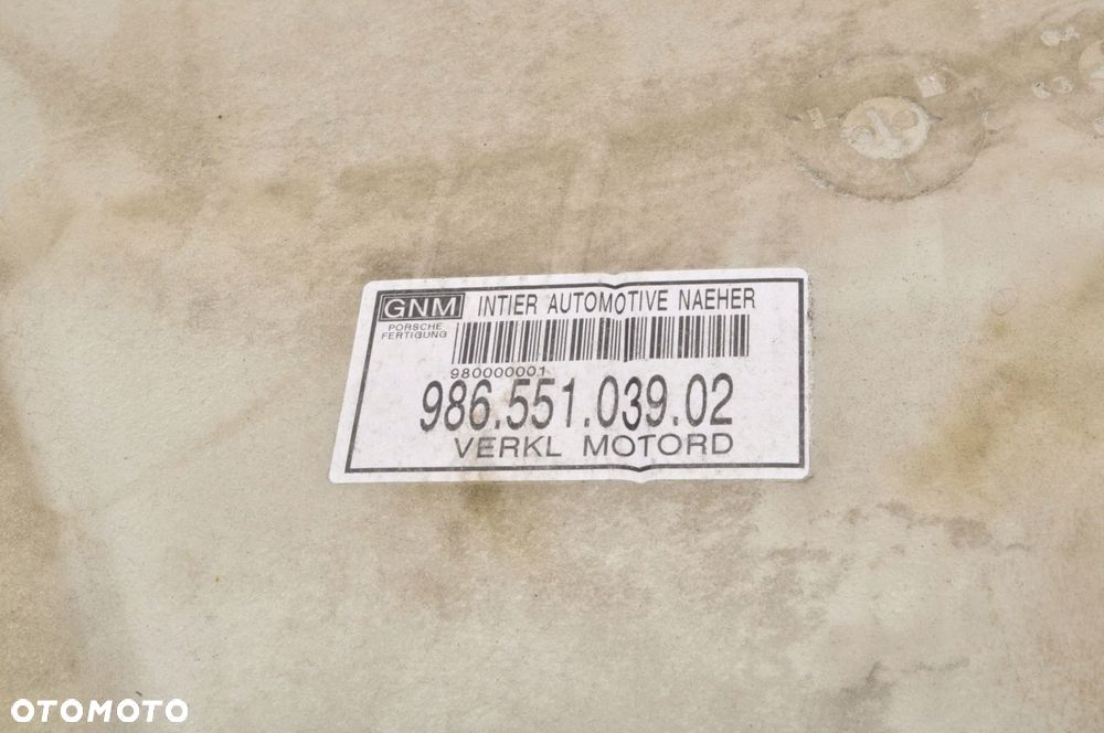 PORSCHE BOXSTER 986 PODŁOGA WYKŁADZINA BAGAŻNIKA - 7