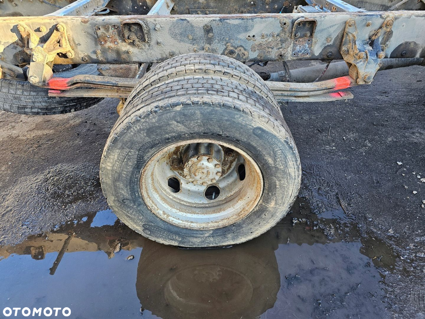 KOŁA KOŁO FELGI OPONY 4 sztuki RENAULT MIDLUM DUNLOP SP444 225/75 R 17,5 - 6