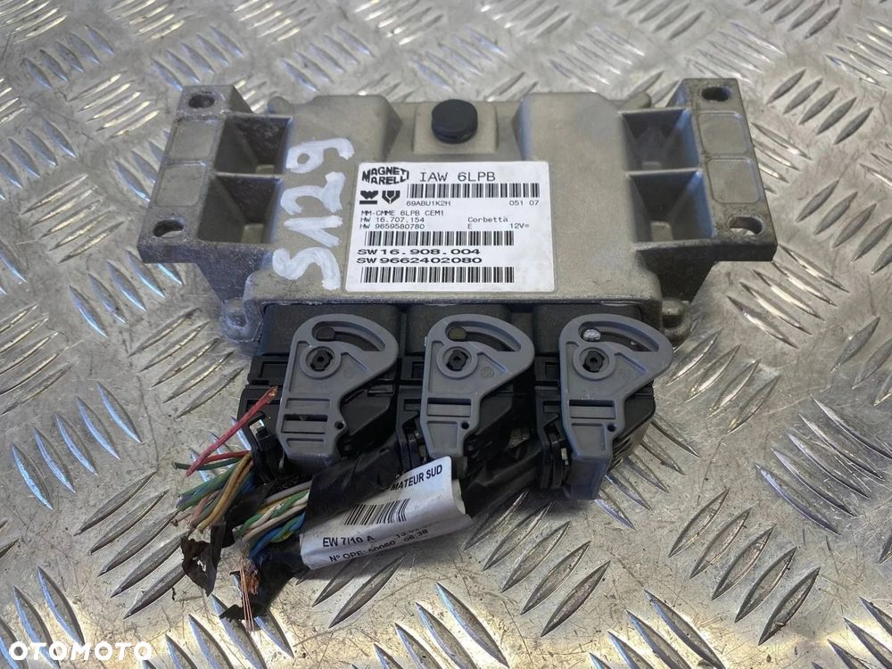 STEROWNIK KOMPUTER SILNIKA MODUŁ SKODA OCTAVIA MK2 03L906022RD 0281015875 - 1