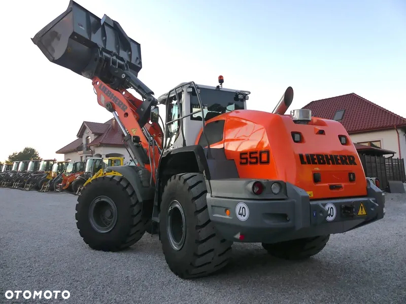 Liebherr L550 Z Niemiec / Szybkozłącze Łyżka + widły / Super Stan / - 40