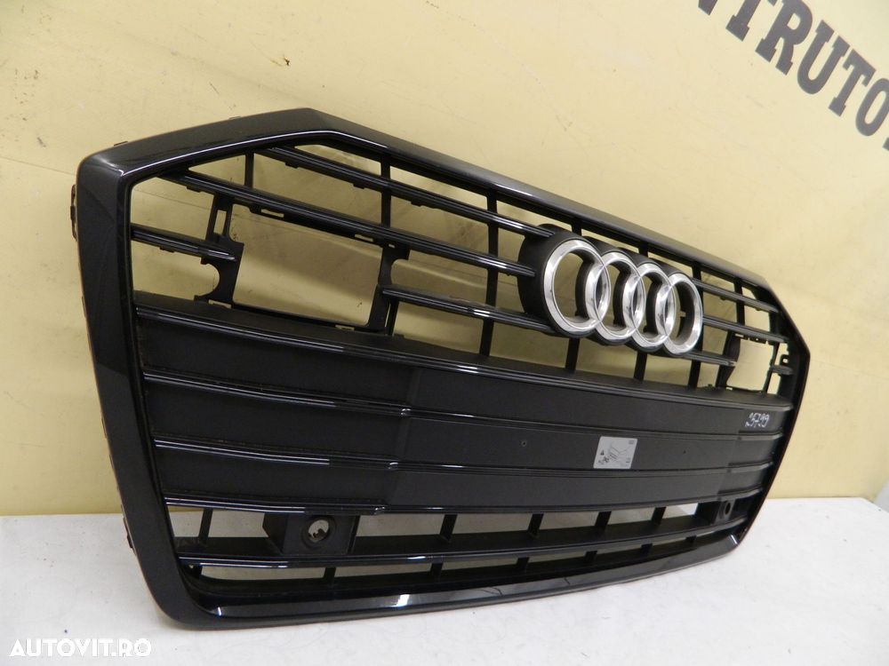 Grila radiator Audi A6 4K C8 NIGHT PACKET, 2018 2019, 2020, 2021, 2022, 2023, cod origine 3K0853651. - 4