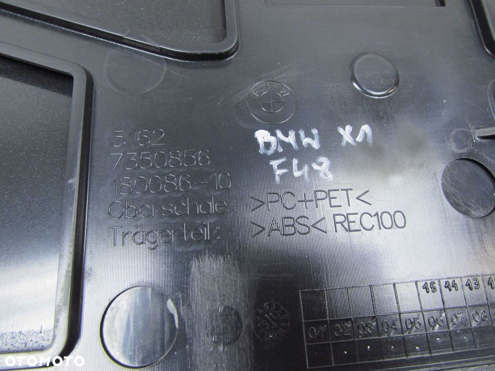 BMW X1 F48 16-19 SPOJLER LOTKA KLAPY BAGAZNIKA TYL 7350856 - 10