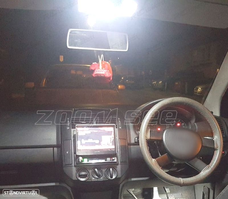 KIT COMPLETO 14 LAMPADAS LED INTERIOR PARA VOLKSWAGEN VW POLO MK5 SEDAN 60 61 11-17 - 2