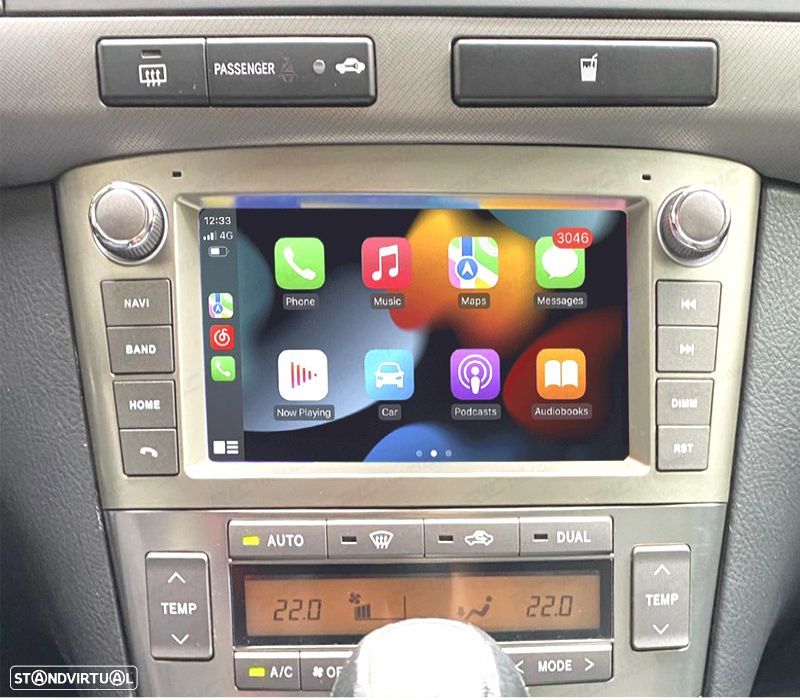 AUTO RADIO 2 DIN GPS PARA TOYOTA AVENSIS ANDROID 11 - 2