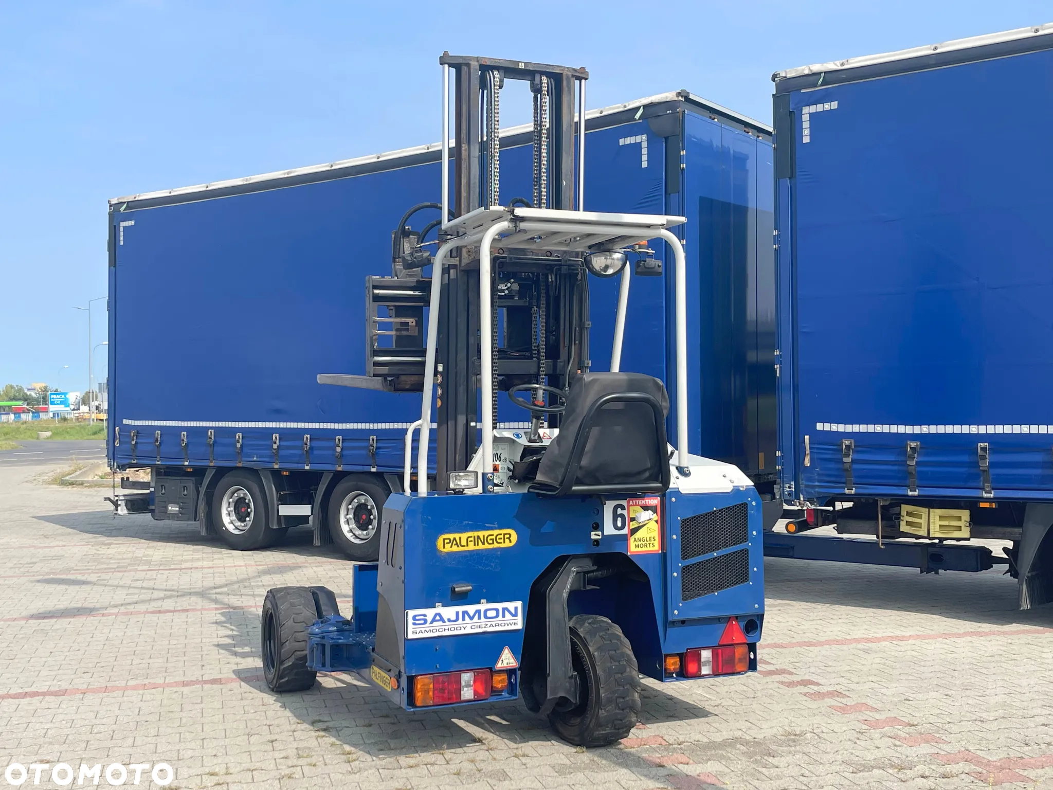 Palfinger F3 253 PX / WÓZEK WIDŁOWY / 3M / 2500 kg - 2