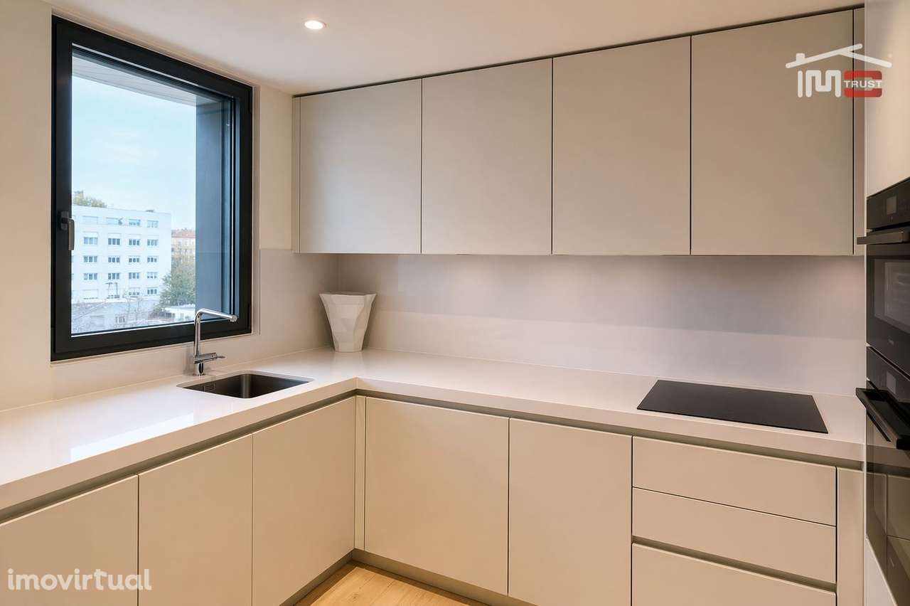 Apartamento T2 Parque das Nações - Varanda e Vista Rio no Empreendi... - Grande imagem: 3/14