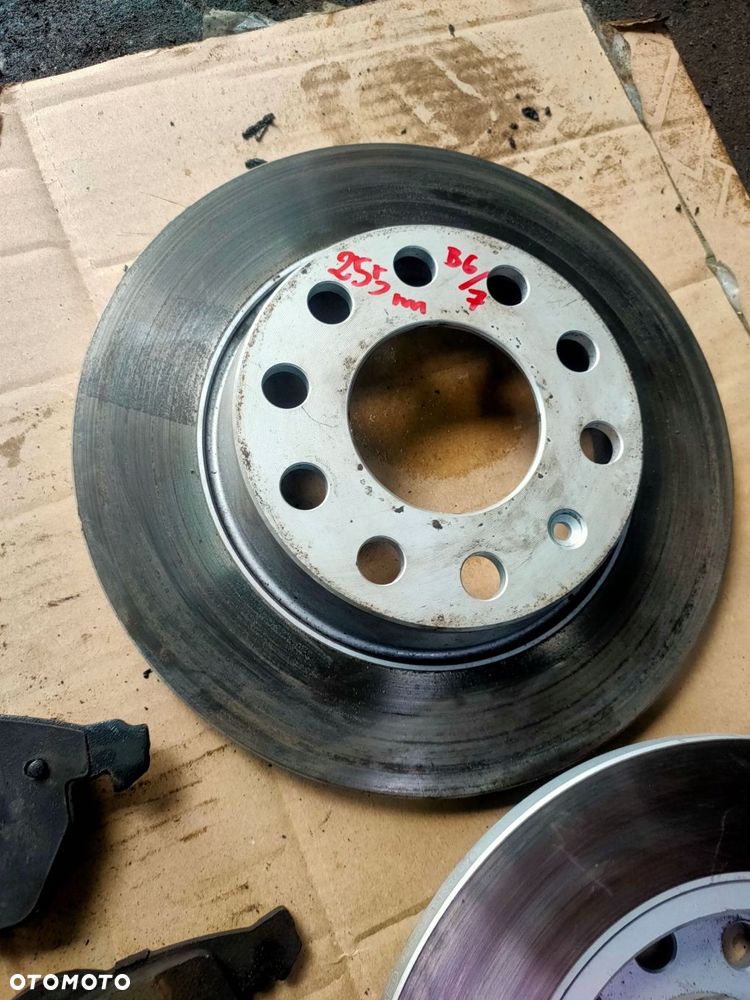tarcze przód + tył bosch 312mm/255mm a4 b6 b7 exeo 300km prawie nowe - 8