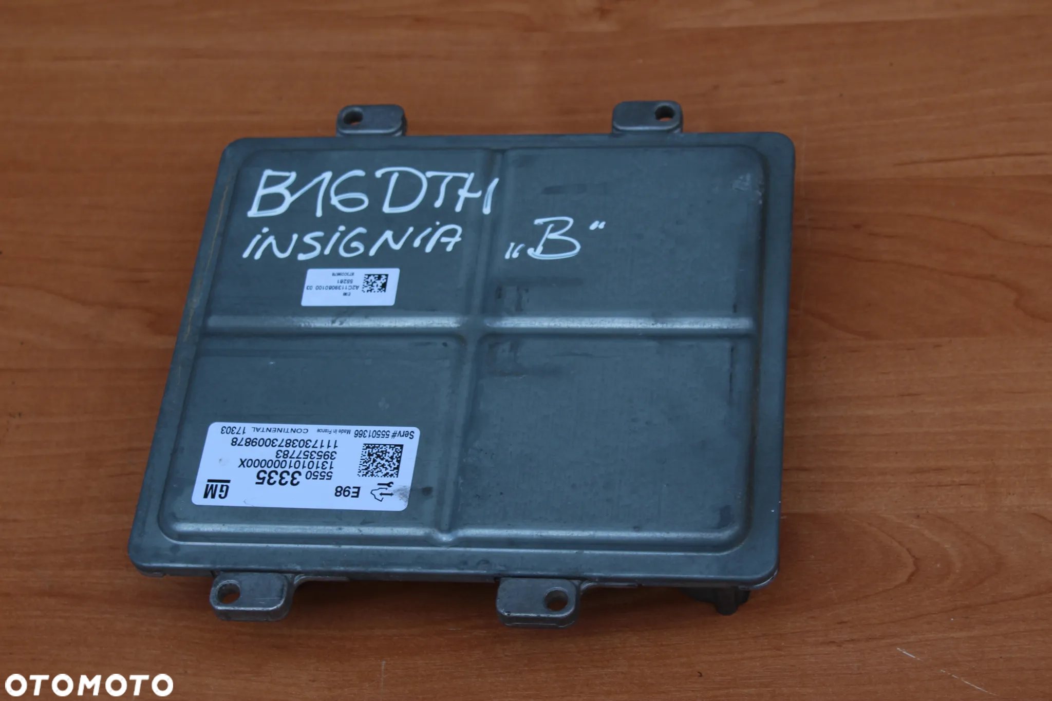 STEROWNIK KOMPUTER SILNIKA OPEL INSIGNIA B 1.6 CDTI B16DTH 55503335 - 3