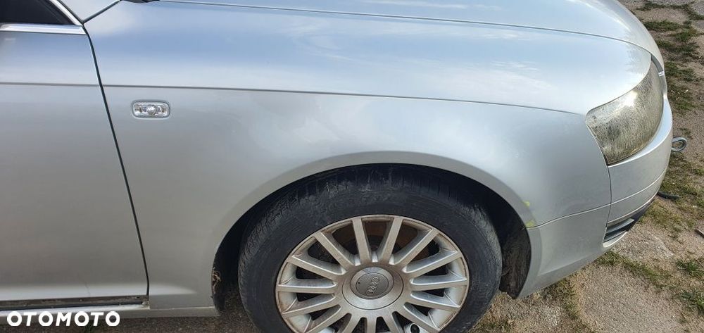 Audi a6 c6 2.4 130kw BDV drzwi LY7W GAC 2005 części blask Gołdap - 3