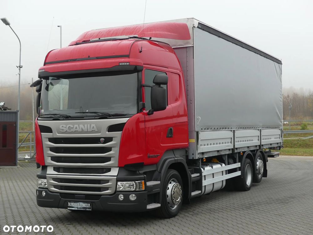Scania R410 6x2 / BURTO FIRANKA 7.70 + WINDA / ZSUWANY DACH / EURO 6 / - 2