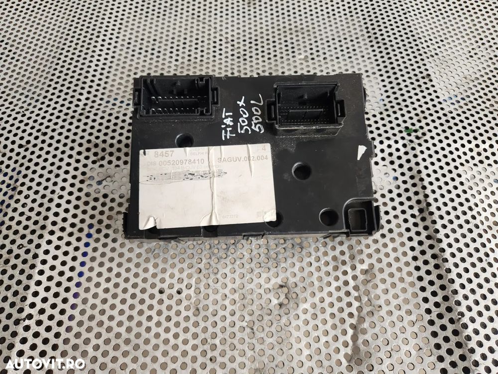 Modul Calculator Panou Sigurante BCM Fiat 500X 500L Cod 00520978410 - Dezmembrari Arad - Achizitionam Autoturisme/Piese Auto - 3