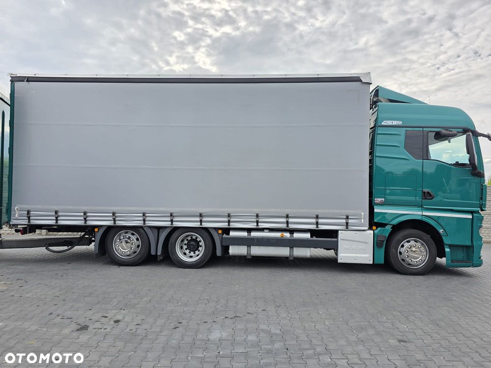 MAN MAN TGX 26.430 / E 6  / ZESTAW TANDEM 120 M3 / NOWY TACHOGRAF G2V2/ ŁAD. 28 375 KG / RETARDER /  38 PALET / SPROWADZONY - 9