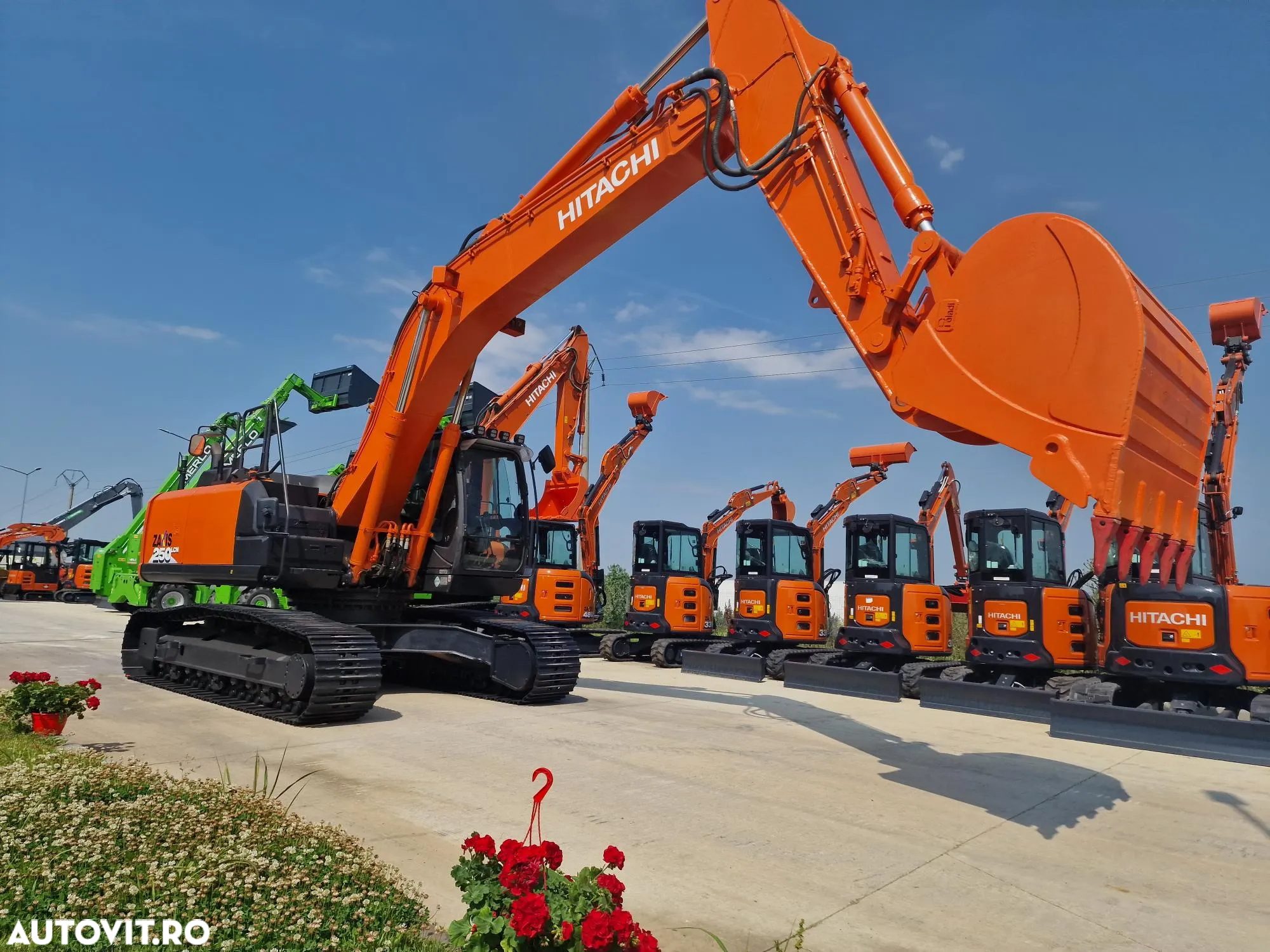 Hitachi ZX250LCN-6, 27,1t, 10.139h, cupa NOUA 1,55mc-76.900 EUR+Tva, gresare automata, Instalatia hdr de picon, inst hidr rotire atasament, lant 80%, camera spate si lateral, pregatire 3D, SUPER INTRETINUT-posibilitate leasing-PROMOTIE 76900 EUR+Tva - 15