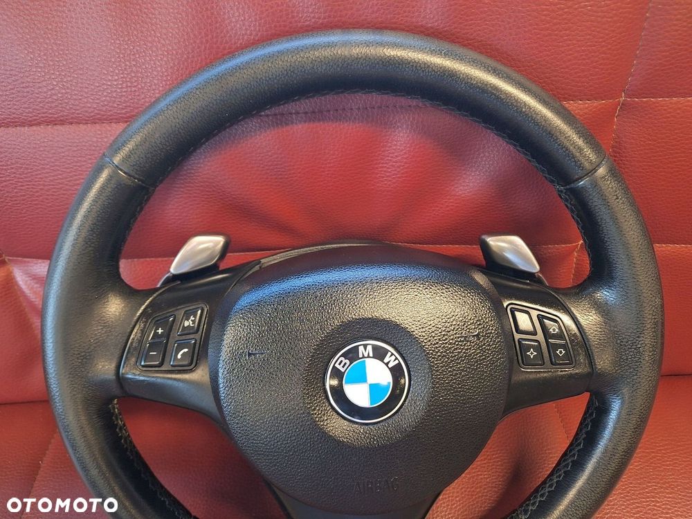 BMW 1 3 E87 E82 E90 E91 E92 KIEROWNICA PODUSZKA M-PAKIET ŁOPATKI AUTOMAT - 7