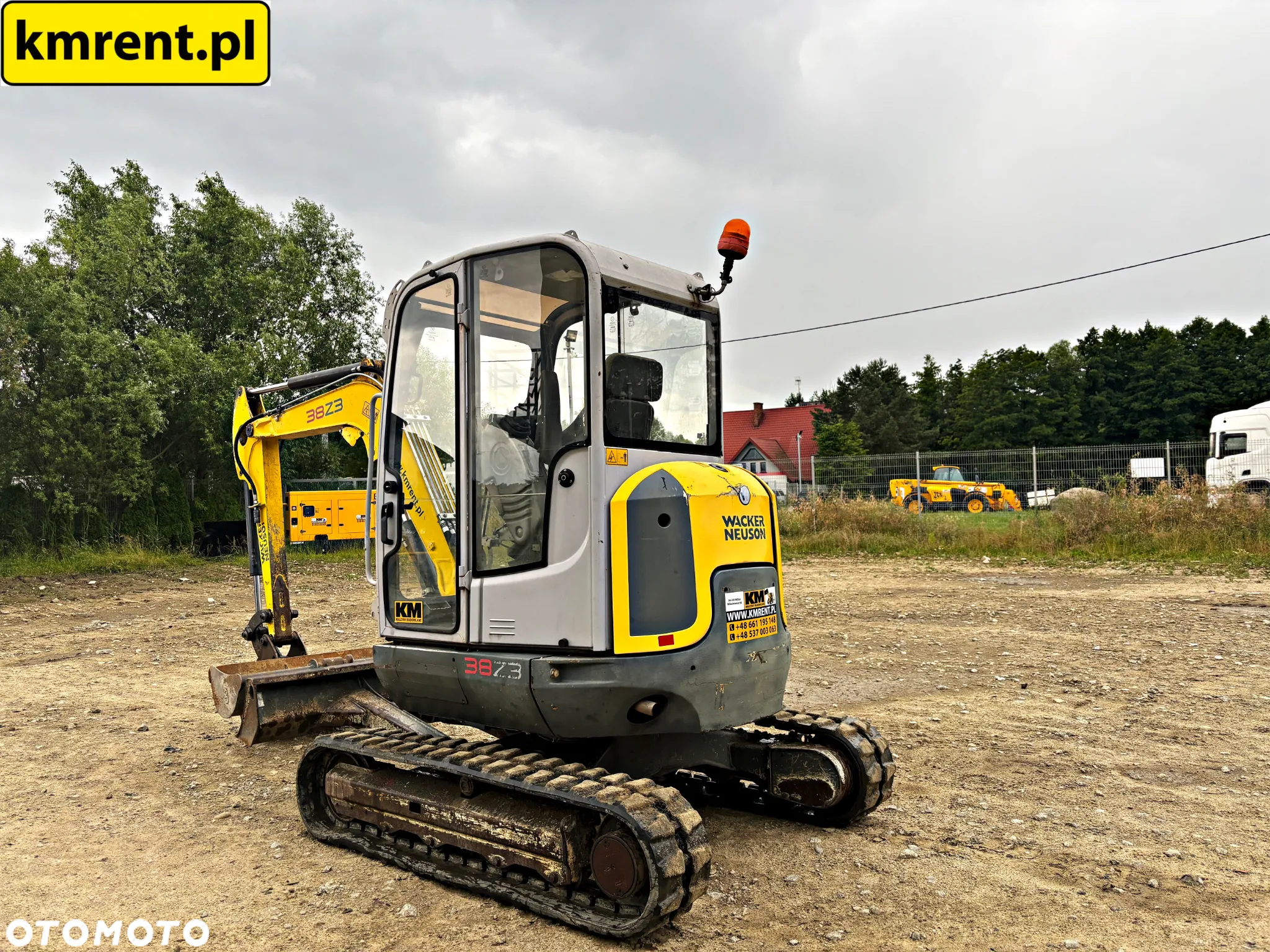 Wacker Neuson 38Z3 MINI-KOPARKA 2012R. | JCB 8040 8035 8030 VOLVO ECR 48 CAT 305 - 12
