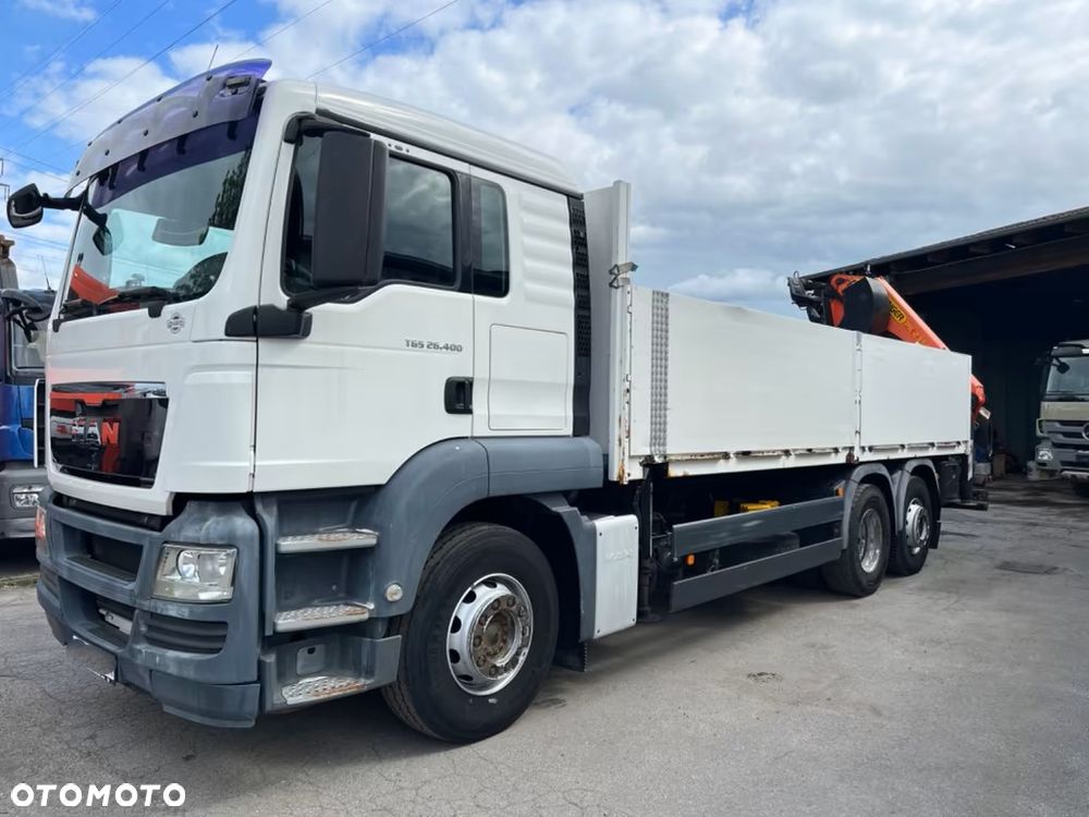 MAN TGS 26.400 6x2 HDS PALFINGER PK 23502 | 7 Wysuwów | EURO 5 | 399.000km - 2