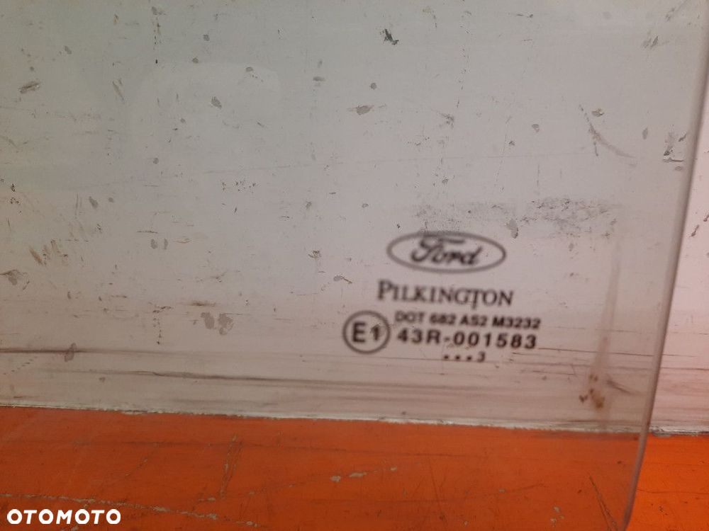 FORD FUSION I 02-05 SZYBA DRZWI TYŁ TYLNA PRAWA 43R001583 Q2 - 2
