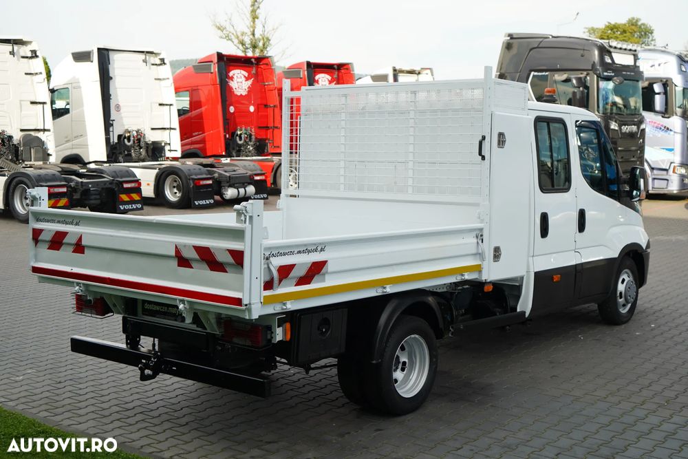 Iveco DAILY 35-180 / BASCULĂ DIN ALUMINIU / CU 6 LOCURI / DOUĂ / MANUALĂ / IMPORTATĂ - 19