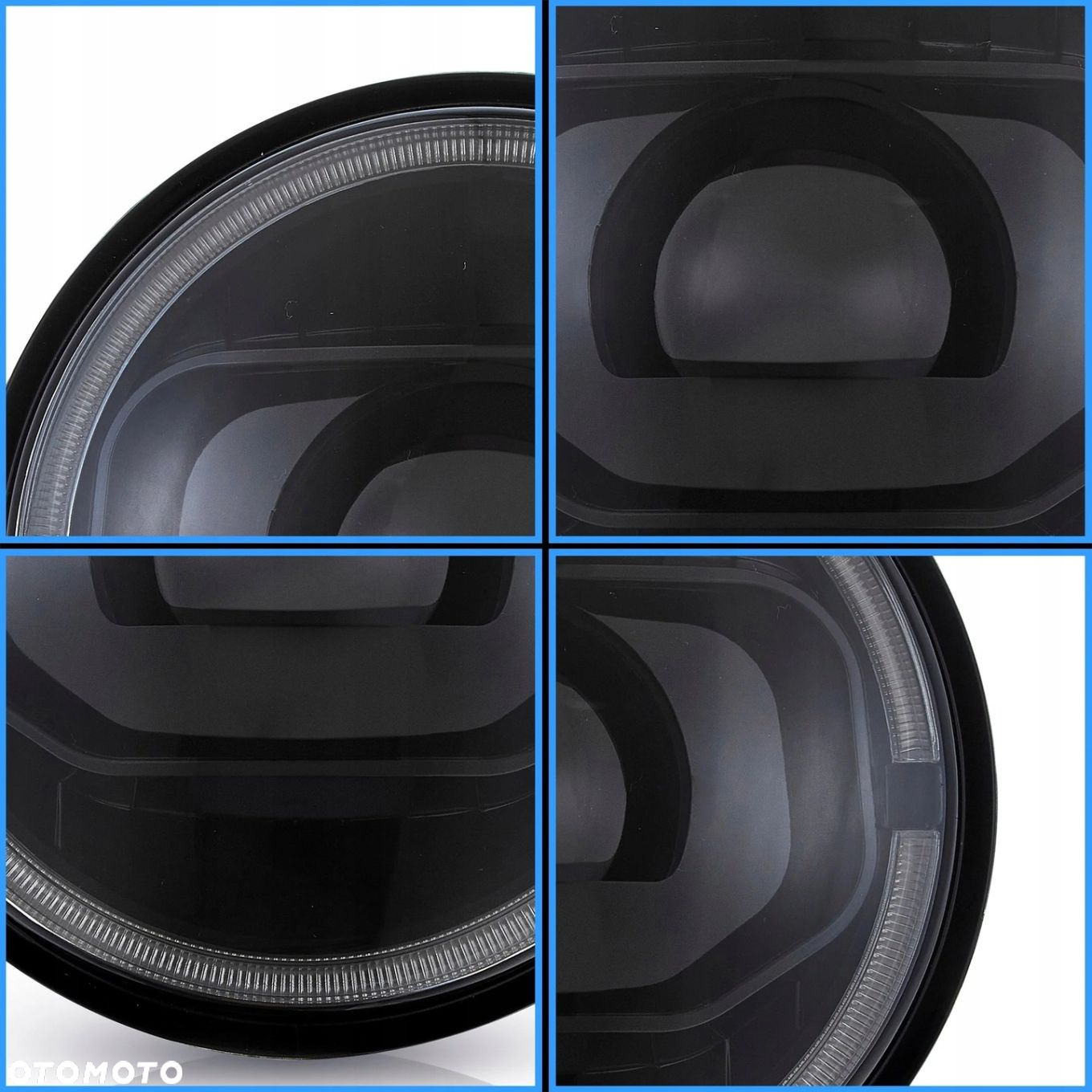 Reflektor Lampa kpl Vland Full Led Tuning Jeep Wrangler TJ JK 96-06-18 MX5 - 3