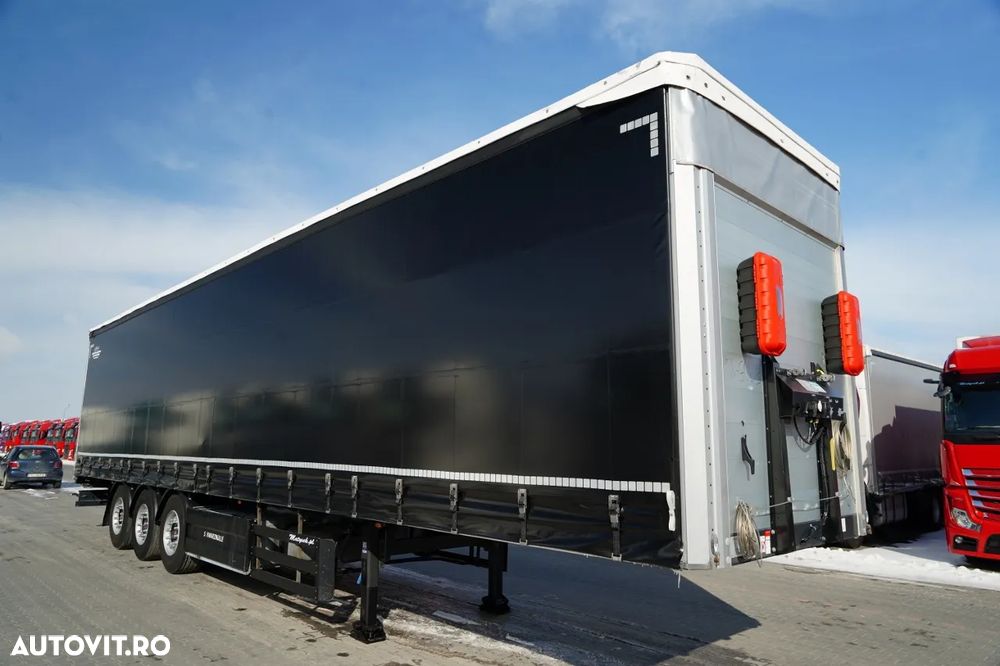 Schwarzmuller CORTINĂ / STANDARD / COȘ PENTRU PALEȚI / AXE SAF / - 2