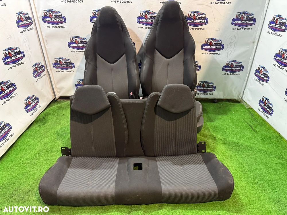 INTERIOR TEXTIL / SCAUNE + BANCHETE PEUGEOT RCZ 1.6 BENZINA 2010 / COUPE 2 USI 2009-2013 - 1