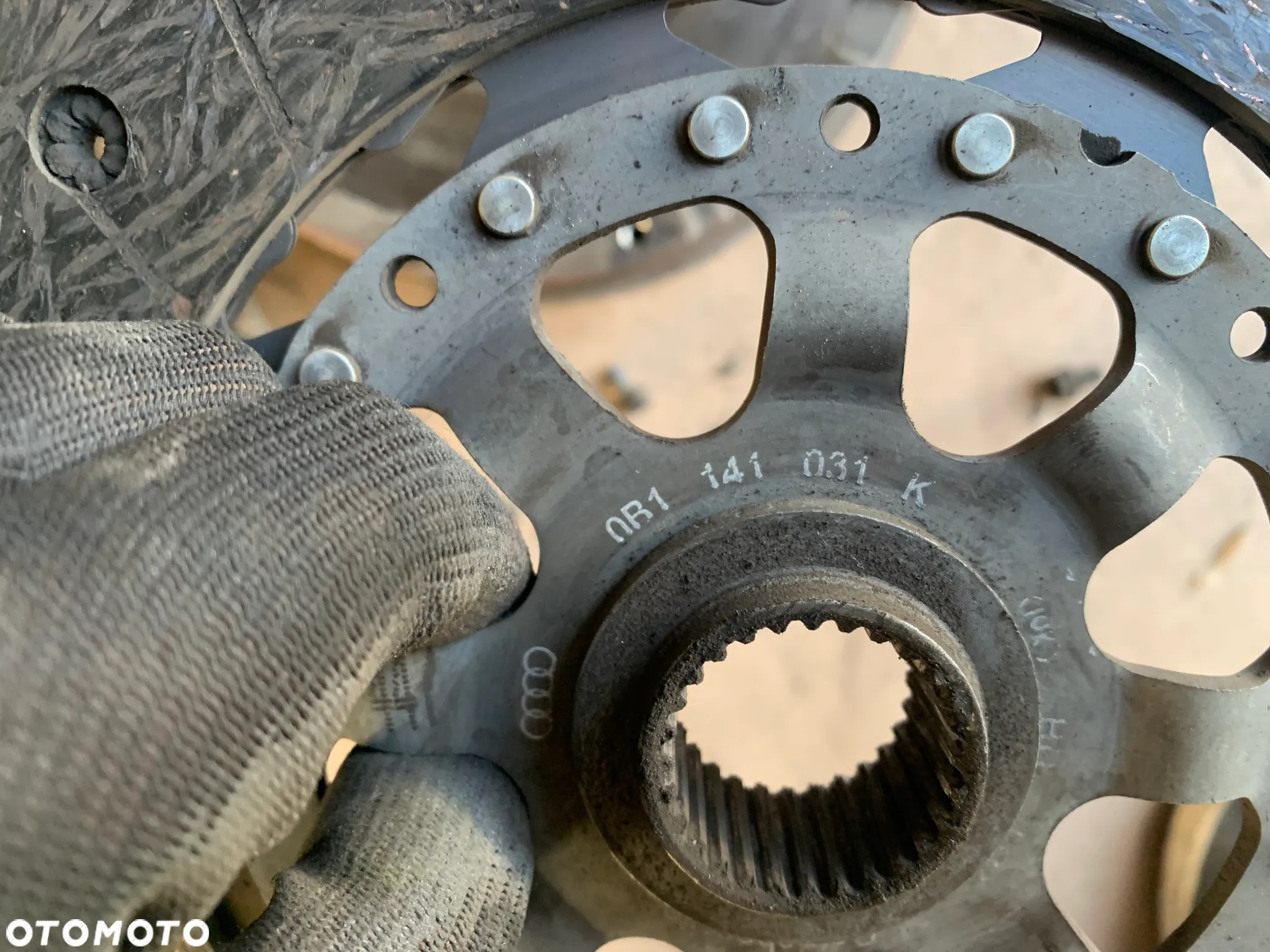 Sprzęgło tarcza docisk koło dwumas dwumasa LUK Audi A4 B8 A5 2.0 TFSI 0B1141031K 0B1141026D - 8