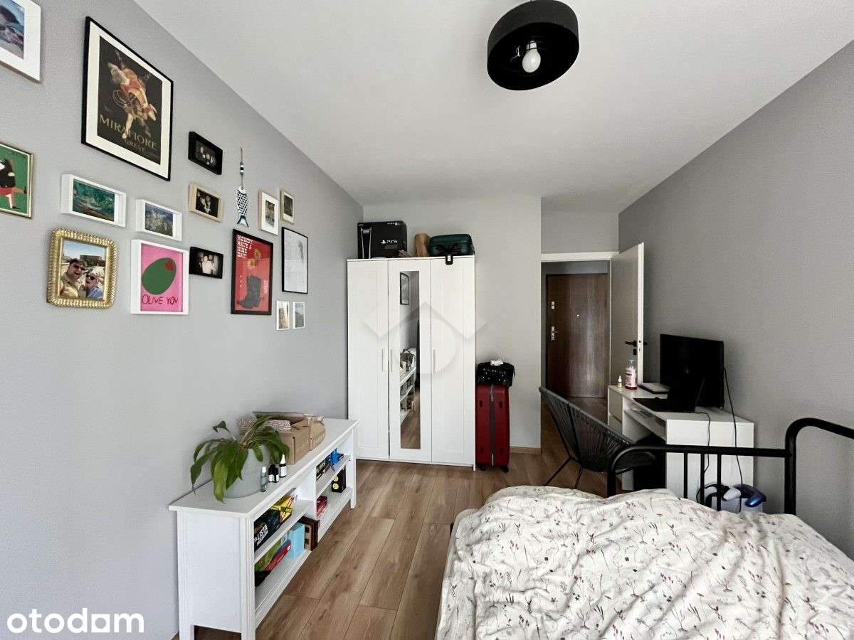 2 pokoje, blisko tramwaj, balkon, nowe budownictwo